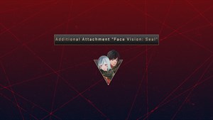 SCARLET NEXUS Additional Attachment "Face Vision Seal"