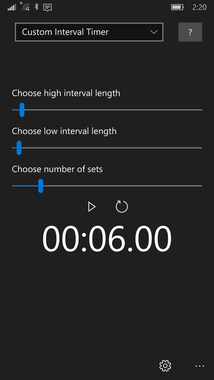 Countdown Interval Timer for Windows 10