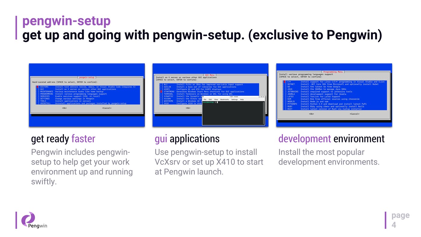 #2. Pengwin (Windows) By: Whitewater Foundry