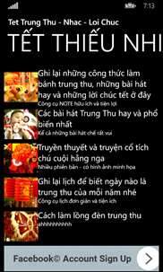 Tet Trung Thu - Nhac - Loi Chuc screenshot 3