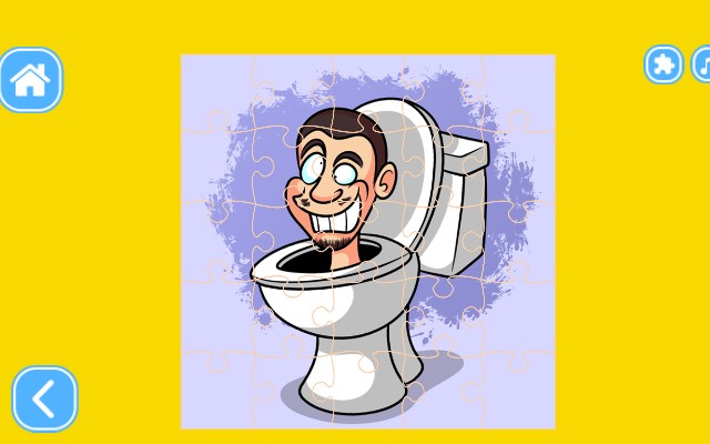 Skibidi Jigsaw Puzzles Game