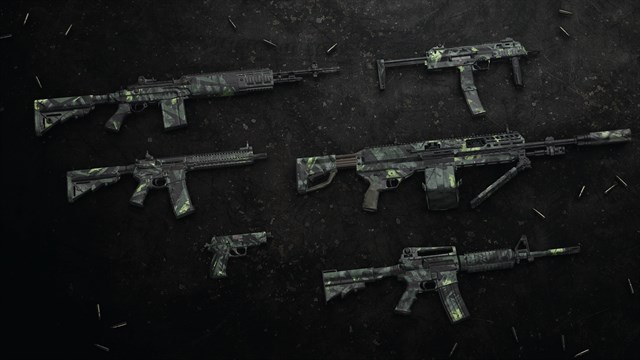 Insurgency: Sandstorm - Green Recon Weapon Skin Set screenshot 2