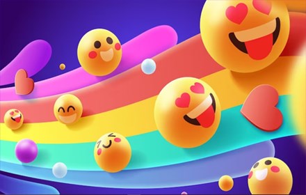 Emoji Keyboard — typing to emoji small promo image