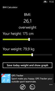 BMI - Calculator screenshot 1
