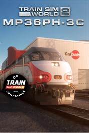 Train Sim World® 2: Caltrain MP36PH-3C 'Baby Bullet' (Train Sim World® 3 Compatible)