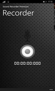 Sound recorder premium screenshot 1