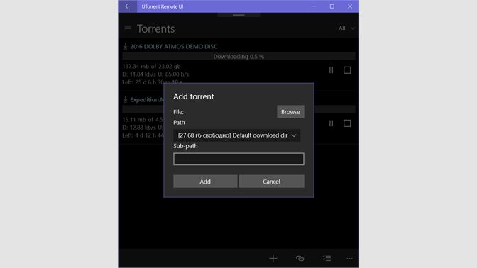 Utorrent for windows 8 download