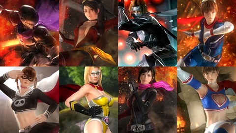 DOA5LR Set costumi Fighter Force