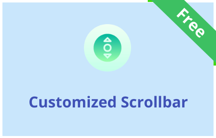 Customized Scrollbar small promo image