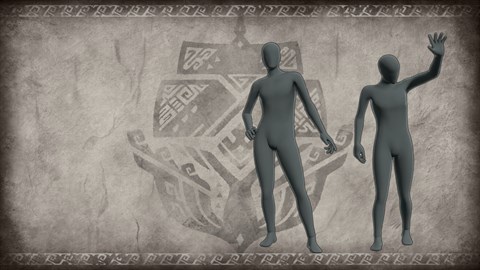 Set di gesti "Camminata da passerella"