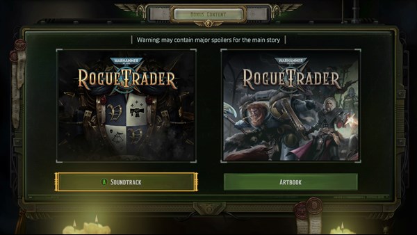 Warhammer 40,000: Rogue Trader Voidfarer Edition screenshot