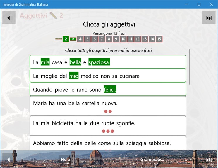 Esercizi di Grammatica Italiana - Microsoft Apps