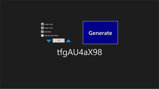 Random Pass Generator screenshot 1