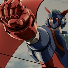 Aperçu Geppy-X, robot animé style années 70