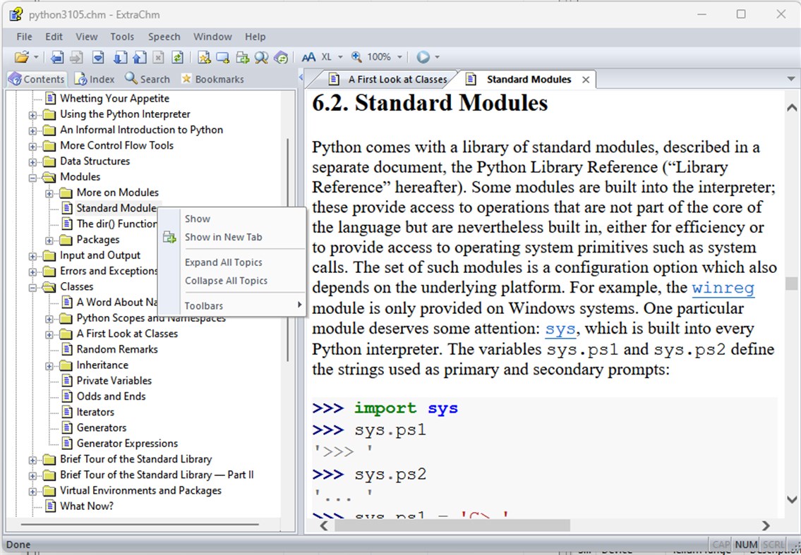 #4. CHM Reader app (Windows) 由: Mikayel Simonyan