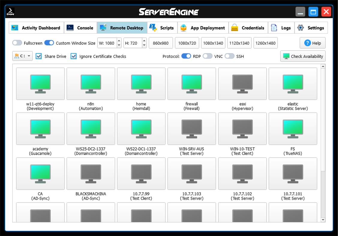 #3. ServerEngine (Windows) 由: CForce-IT, Claudio Orlando
