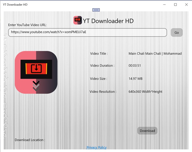 YT Downloader HD - Video Downloader - PC - (Windows)