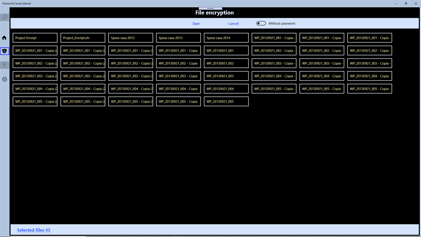 #5. Password Caveau (Windows) Podle: Giboc
