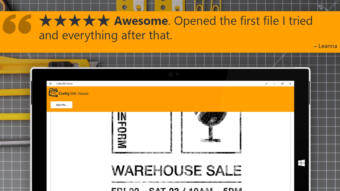#3. EML Opener (Windows) โดย: Ballard App Craftery