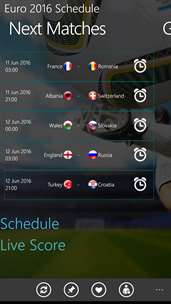Euro 2016 Schedule & Result screenshot 1