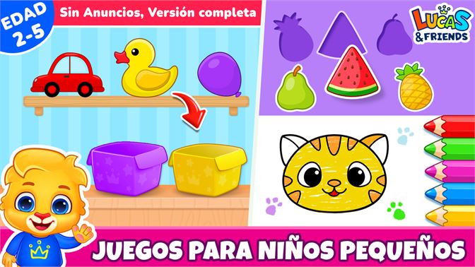 Obtener Juegos para niños: edades 3-7: Microsoft Store es-HN, gratis juegos  para niños gratis 