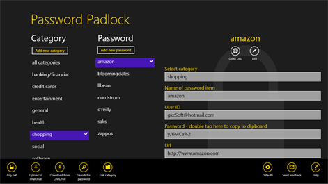 Password Padlock Screenshots 1