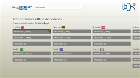 Dictionary Pro (Toshiba Edition) Screenshots 1