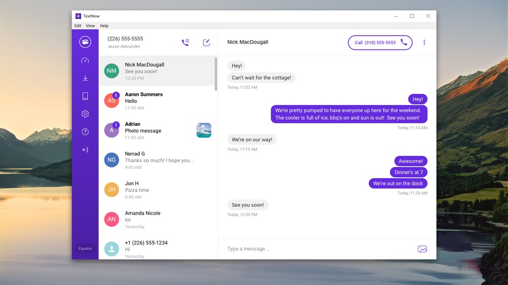 TextNow - Unlimited Texts + Calls_1