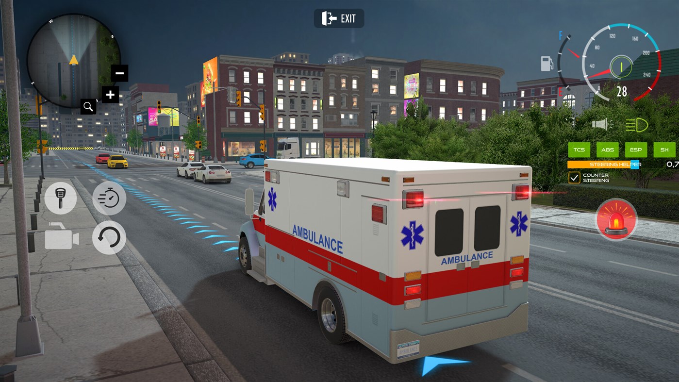 #5. City Ambulance Car Driving (Windows) By: INSPECTOR STUDIOS TEKNOLOJI BILISIM YAZILIM PAZARLAMA LTD. STI.