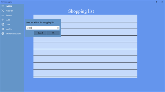 Simple shopping screenshot 4