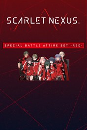 SCARLET NEXUS Battle Attire Set -Red-