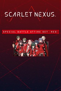 SCARLET NEXUS Battle Attire Set -Red-