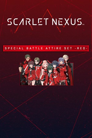 SCARLET NEXUS Battle Attire Set -Red-