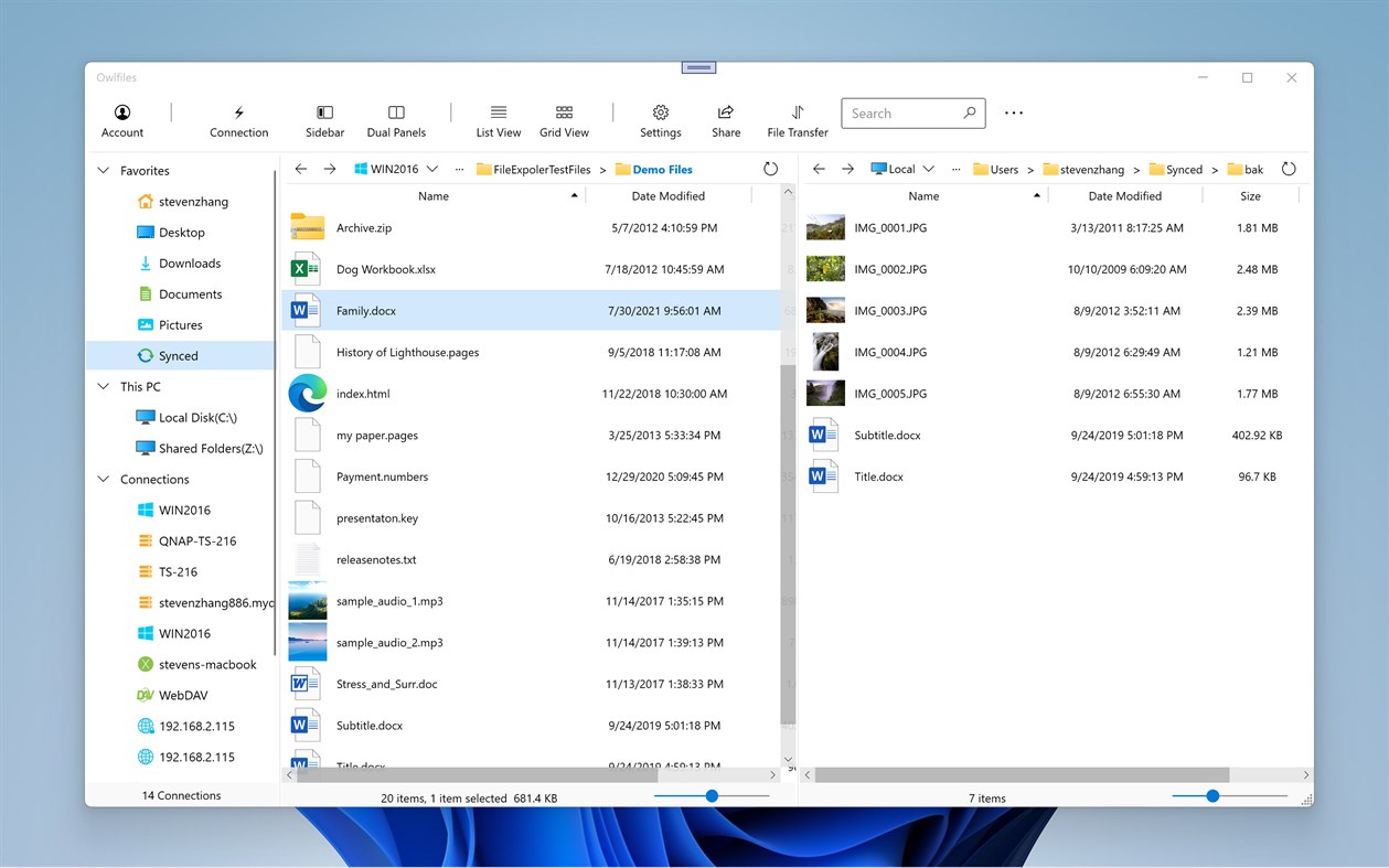 #2. Owlfiles - File Manager (Windows) Por: Skyjos Co., Ltd.