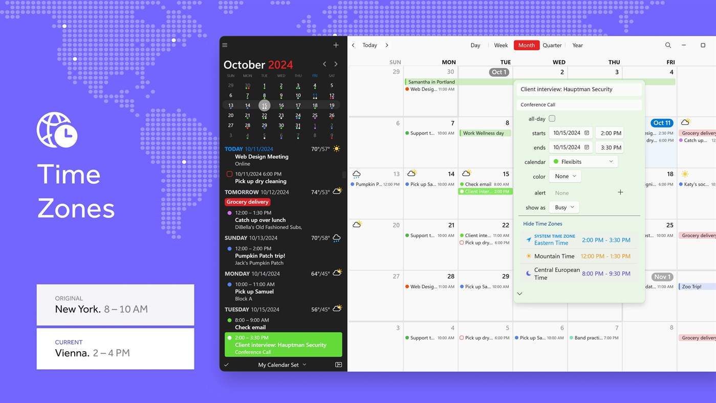 #4. Fantastical (Windows) 来自: Flexibits Inc.