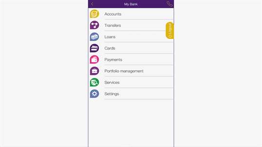 Byblos Bank Mobile Banking screenshot 2