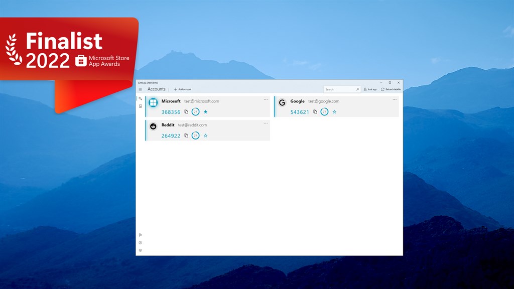 2fast &ndash; Two Factor Authenticator_1
