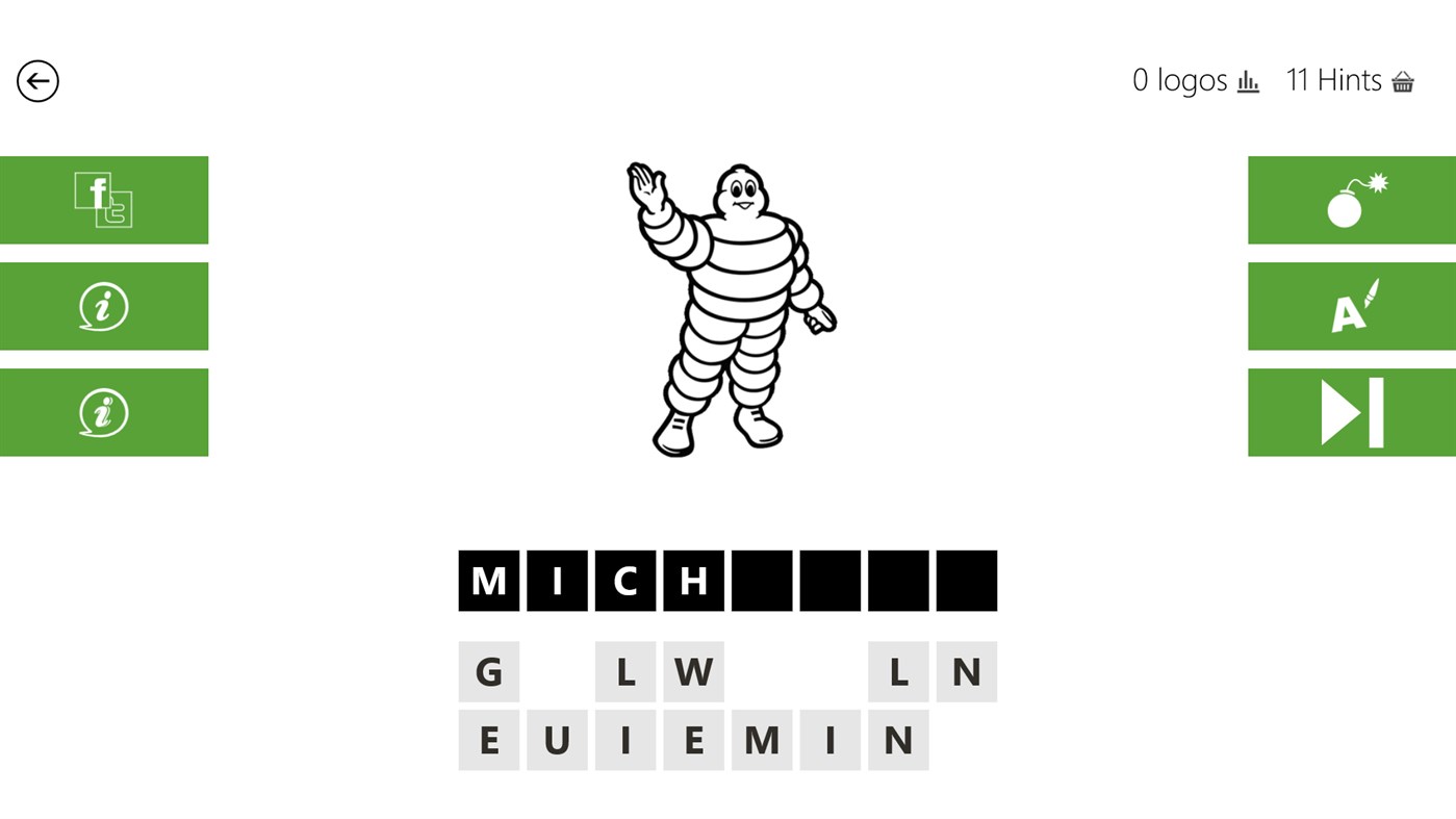 #7. Logo Quiz Game (Windows) 来自: bubble quiz games