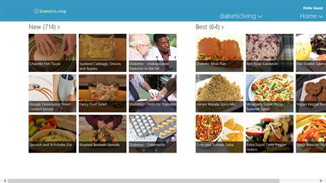 diabeticliving Screenshots 1