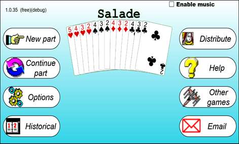 Cartes Salade Screenshots 1