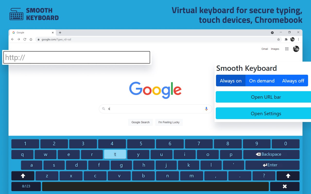 Smooth Keyboard - Virtual Keyboard promo image