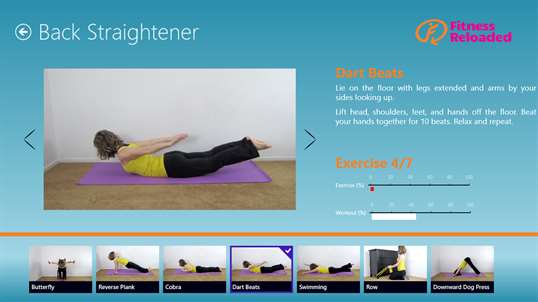 Upper Body Exercises screenshot 2