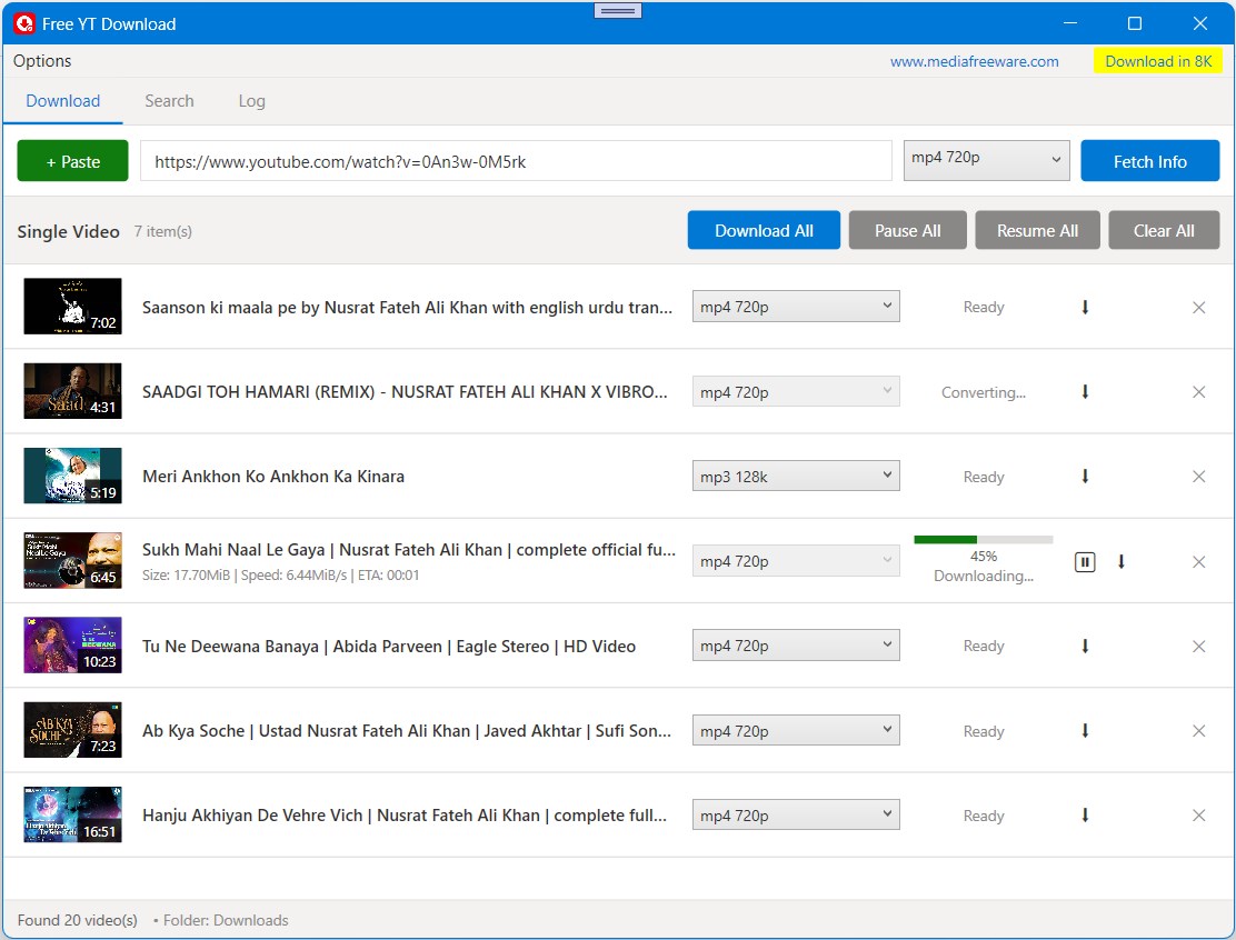 Free YT Downloader screenshot