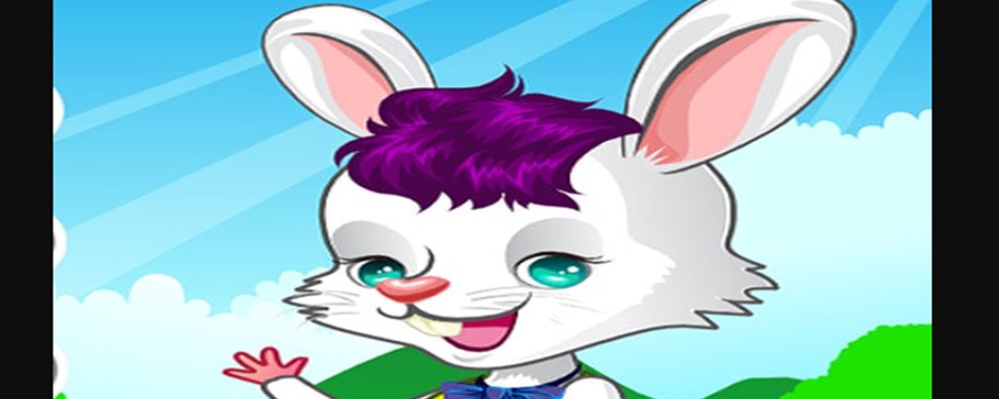 Cute Rabbit Dress Up Game marquee promo image