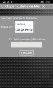 Codigos Postales screenshot 1