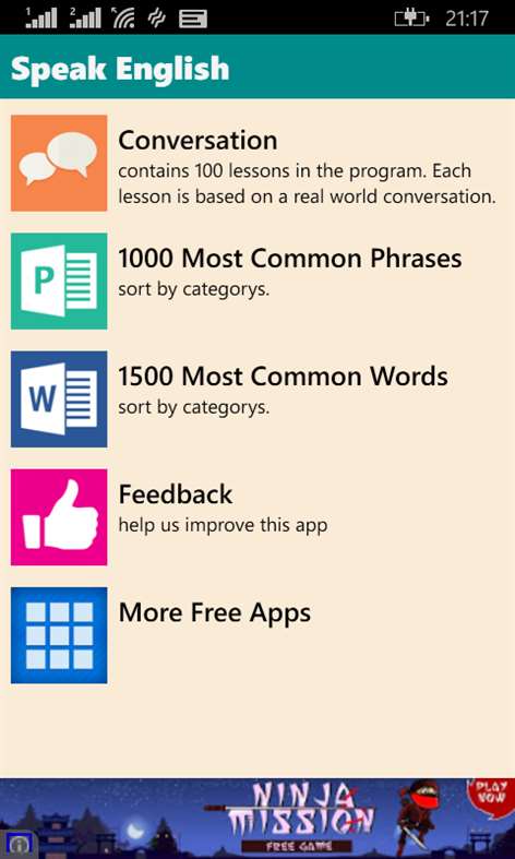 Learn Speak English Daily Screenshots 1