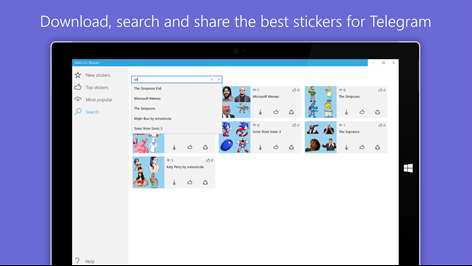 Stickers for Telegram Screenshots 2