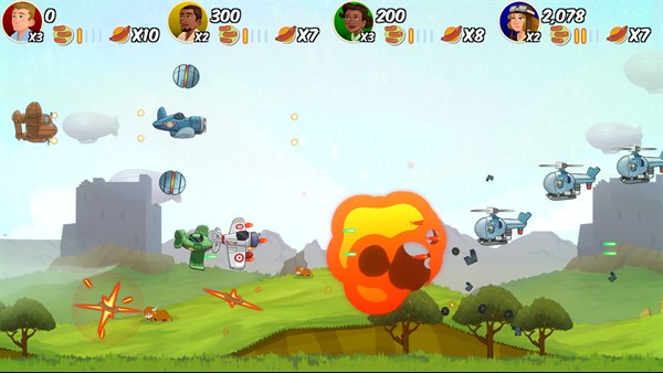 Dogfight: A Sausage Bomber Story screenshot