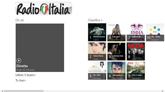 Radio Italia screenshot 1