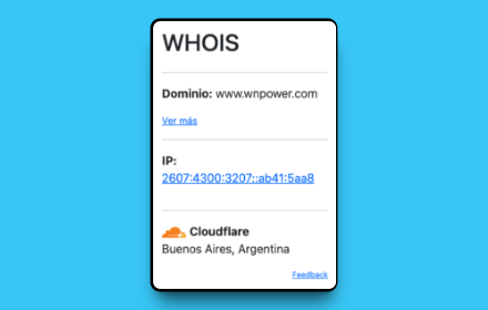 WNPower Whois small promo image